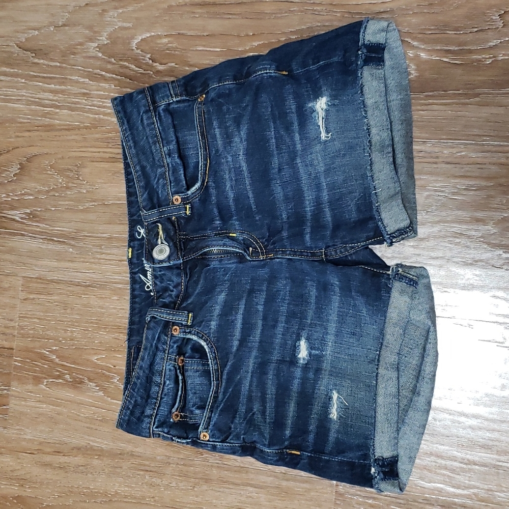 (00) American Eagle Outfitters 100% Cotton Denim Distressed California Summer
